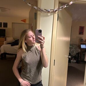 Sparkling Sleeveless Top